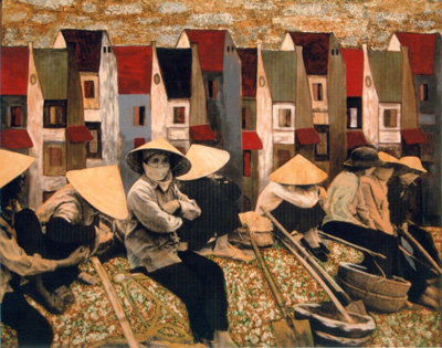 กิจกรรมขานรับ“นิทรรศการวิจิตรศิลป์เวียดนามปี๒๐๑๕”